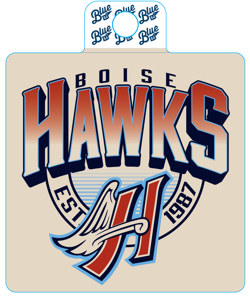 BOISE HAWKS STICKERS