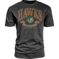 BOISE HAWKS MEN'S HARSH NOISE BALL/TALON TEE, COAL