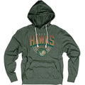 BOISE HAWKS MEN'S LAST PENNY BALL/TALON L/S TEE, FOREST GREEN