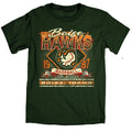 BOISE HAWKS MEN'S RUSTIC CLASSIC BALL/TALON TEE, FOREST GREEN