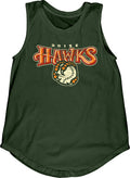BOISE HAWKS WOMEN'S LOGO TANK, GREEN