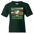 BOISE HAWKS YOUTH MARQUIS TEE, FOREST GREEN