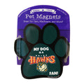 BOISE HAWKS PAW PRINT MAGNET